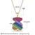 Picture of Need-Now Colorful Platinum Plated Pendant Necklace Factory Direct