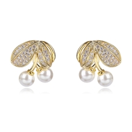 Picture of Latest Big Luxury Big Stud Earrings