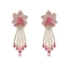 Show details for Copper or Brass Gold Plated Dangle Earrings with Fast Delivery