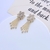 Picture of Luxury Gold Plated Dangle Earrings with Speedy Delivery