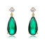 Show details for Staple Big Copper or Brass Dangle Earrings