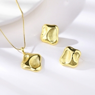 Show details for Reasonably Priced Zinc Alloy Gold Plated 2 Piece Jewelry Set with Full Guarantee