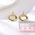 Picture of Good Medium Gold Plated Stud Earrings