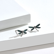 Picture of Origninal Enamel Small Stud Earrings