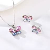 Picture of Classic Artificial Crystal 2 Piece Jewelry Set with 3~7 Day Delivery