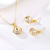 Picture of Zinc Alloy Gold Plated 2 Piece Jewelry Set at Super Low Price