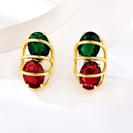 Picture of Eye-Catching Colorful Zinc Alloy Dangle Earrings with Member Discount