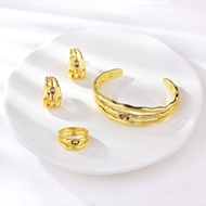 Picture of Zinc Alloy Dubai 3 Piece Jewelry Set from Certified Factory