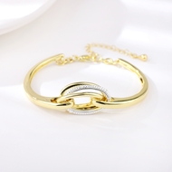 Picture of Zinc Alloy Gold Plated Fashion Bracelet Shopping