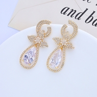 Picture of Affordable Gold Plated Luxury Dangle Earrings from Trust-worthy Supplier