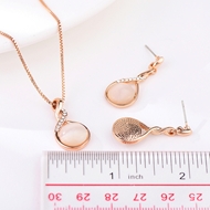 Picture of Bulk Rose Gold Plated White 2 Piece Jewelry Set Exclusive Online