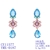 Picture of Great Cubic Zirconia Gold Plated Dangle Earrings