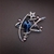 Picture of Zinc Alloy Swarovski Element Brooche in Bulk