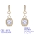 Picture of Low Price Gold Plated White Dangle Earrings from Trust-worthy Supplier