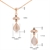 Picture of Nickel Free Rose Gold Plated Zinc Alloy 2 Piece Jewelry Set with No-Risk Refund