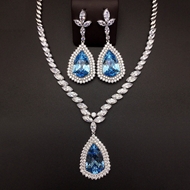 Show details for New Swarovski Element Big 2 Piece Jewelry Set Show details for New Swarovski Element Big 2 Piece Jewelry Set