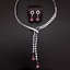 Show details for Fast Selling Purple Platinum Plated 2 Piece Jewelry Set from Editor Picks