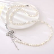 Show details for Good Quality Artificial Pearl Copper or Brass Y Necklace Show details for Good Quality Artificial Pearl Copper or Brass Y Necklace