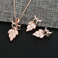 Picture of Inexpensive Rose Gold Plated White 2 Piece Jewelry Set from Reliable Manufacturer