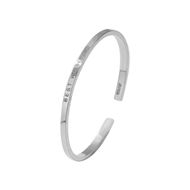 Picture of 999 Sterling Silver Small Fashion Bangle with Fast Delivery