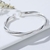 Picture of Charming Platinum Plated Small Fashion Bangle at Super Low Price