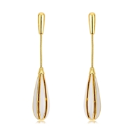 Picture of Classic Rose Gold Plated Dangle Earrings with Fast Delivery