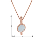 Picture of Fancy Small Zinc Alloy Pendant Necklace