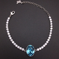 Show details for Trendy Blue Zinc Alloy Fashion Bracelet with No-Risk Refund Show details for Trendy Blue Zinc Alloy Fashion Bracelet with No-Risk Refund