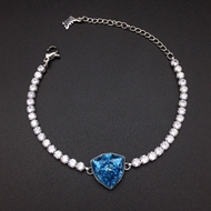 Show details for Zinc Alloy Swarovski Element Fashion Bracelet Online Only Show details for Zinc Alloy Swarovski Element Fashion Bracelet Online Only