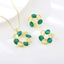 Show details for Latest Small Gold Plated 2 Piece Jewelry Set