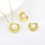 Show details for Shop Gold Plated Artificial Pearl 2 Piece Jewelry Set with Wow Elements