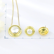 Picture of Zinc Alloy Gold Plated 2 Piece Jewelry Set at Unbeatable Price