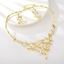 Show details for New Big Zinc Alloy 2 Piece Jewelry Set