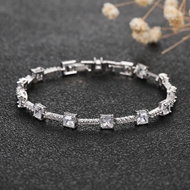 Picture of Sparkly Small Cubic Zirconia Fashion Bracelet