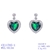 Picture of Fashionable Big Cubic Zirconia Dangle Earrings