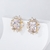 Picture of Shop Gold Plated Medium Stud Earrings with Wow Elements