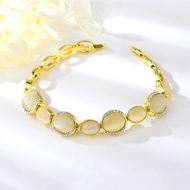 Show details for Great Opal Zinc Alloy Fashion Bracelet Show details for Great Opal Zinc Alloy Fashion Bracelet