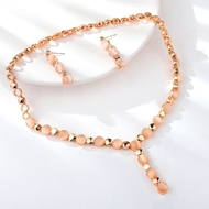 Show details for Purchase Rose Gold Plated Classic 2 Piece Jewelry Set Exclusive Online Show details for Purchase Rose Gold Plated Classic 2 Piece Jewelry Set Exclusive Online
