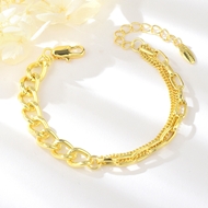 Show details for Nickel Free Gold Plated Dubai Fashion Bracelet From Reliable Factory