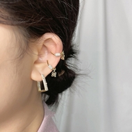 Picture of Delicate White Clip On Earrings with No-Risk Return