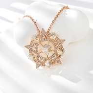 Show details for Fashionable Small Swarovski Element Pendant Necklace Show details for Fashionable Small Swarovski Element Pendant Necklace