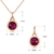 Picture of Zinc Alloy Artificial Crystal 2 Piece Jewelry Set for Her