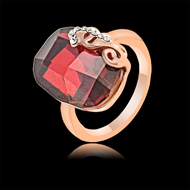 Picture of Delicate Artificial Crystal Small Fashion Ring