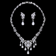 Show details for Copper or Brass Cubic Zirconia 2 Piece Jewelry Set with Unbeatable Quality Show details for Copper or Brass Cubic Zirconia 2 Piece Jewelry Set with Unbeatable Quality