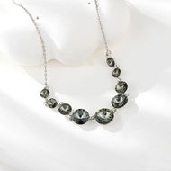 Show details for Zinc Alloy Platinum Plated Short Chain Necklace with Worldwide Shipping Show details for Zinc Alloy Platinum Plated Short Chain Necklace with Worldwide Shipping