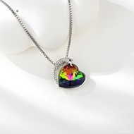 Show details for Zinc Alloy Platinum Plated Pendant Necklace Online Only Show details for Zinc Alloy Platinum Plated Pendant Necklace Online Only