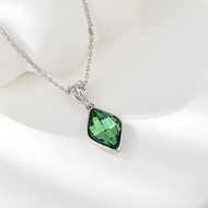 Show details for Platinum Plated Swarovski Element Pendant Necklace at Great Low Price Show details for Platinum Plated Swarovski Element Pendant Necklace at Great Low Price