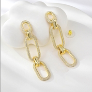 Show details for Buy Gold Plated Big Dangle Earrings with Low Cost Show details for Buy Gold Plated Big Dangle Earrings with Low Cost