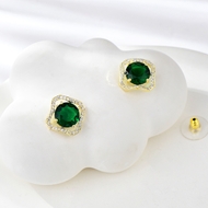 Show details for Attractive Green Small Stud Earrings For Your Occasions Show details for Attractive Green Small Stud Earrings For Your Occasions