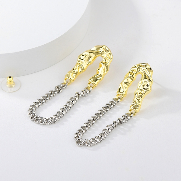 Picture of Recommended Multi-tone Plated Dubai Dangle Earrings from Top Designer